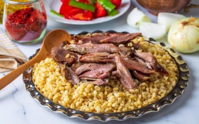 Freekeh à la viande recette orientale traditionnelle