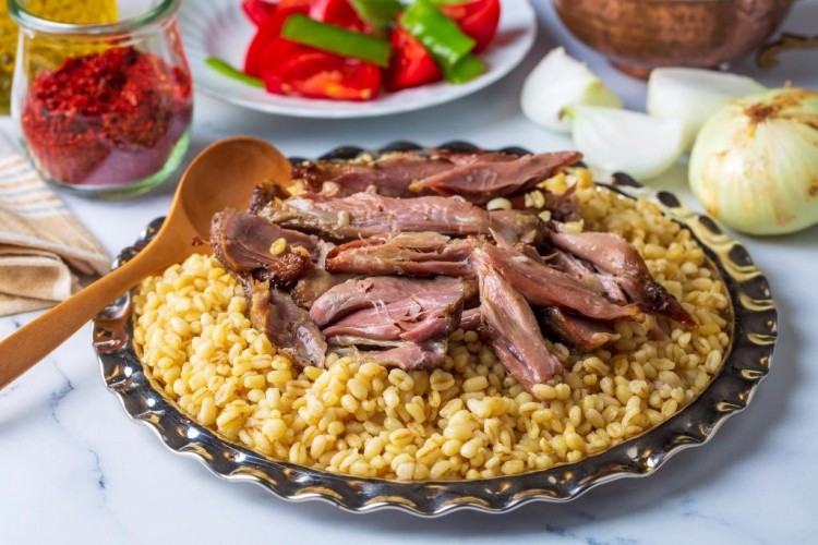 Freekeh à la viande recette orientale traditionnelle