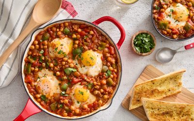 Shakshuka épicée aux œufs recette orientale facile